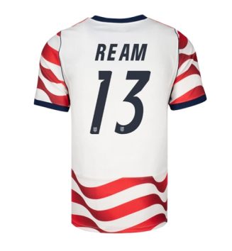 Verenigde Staten Tim Ream #13 Thuis tenue WK 2026 Voetbalshirt Korte Mouw Verenigde Staten Tim Ream #13 Thuis tenue WK 2026 Voetbalshirt Korte Mouw