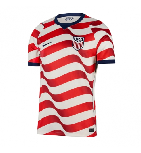 Verenigde Staten Timothy Weah #21 Thuis tenue WK 2026 Voetbalshirt Korte Mouw 2 Verenigde Staten Timothy Weah #21 Thuis tenue WK 2026 Voetbalshirt Korte Mouw 2