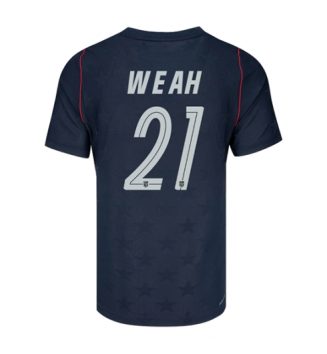 Verenigde Staten Timothy Weah #21 Uit tenue WK 2026 Voetbalshirt Korte Mouw