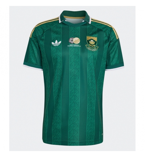 Zuid-Afrika Uit tenue WK 2026 Voetbalshirt Korte Mouw Zuid-Afrika Uit tenue WK 2026 Voetbalshirt Korte Mouw