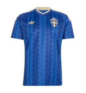 Zweden Uit tenue WK 2026 Voetbalshirt Korte Mouw Zweden Uit tenue WK 2026 Voetbalshirt Korte Mouw