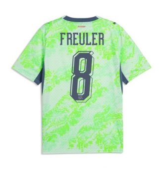 Zwitserland Remo Freuler #8 Uit tenue WK 2026 Voetbalshirt Korte Mouw