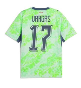 Zwitserland Ruben Vargas #17 Uit tenue WK 2026 Voetbalshirt Korte Mouw