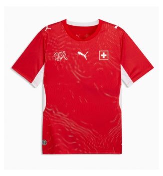 Zwitserland Thuis tenue WK 2026 Voetbalshirt Korte Mouw
