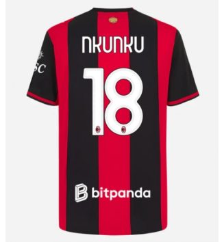 AC Milan Christopher Nkunku #18 Thuis tenue 2026-27 Voetbalshirt Korte Mouw