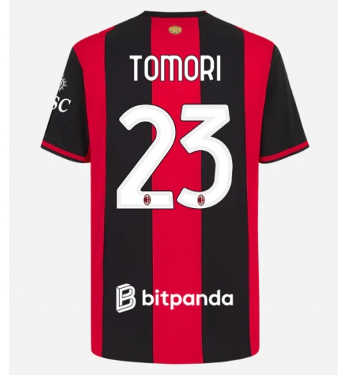 AC Milan Fikayo Tomori #23 Thuis tenue 2026-27 Voetbalshirt Korte Mouw AC Milan Fikayo Tomori #23 Thuis tenue 2026-27 Voetbalshirt Korte Mouw