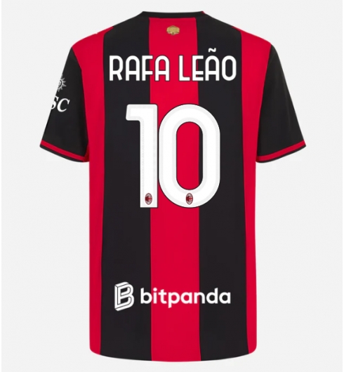 AC Milan Rafael Leao #10 Thuis tenue 2026-27 Voetbalshirt Korte Mouw AC Milan Rafael Leao #10 Thuis tenue 2026-27 Voetbalshirt Korte Mouw
