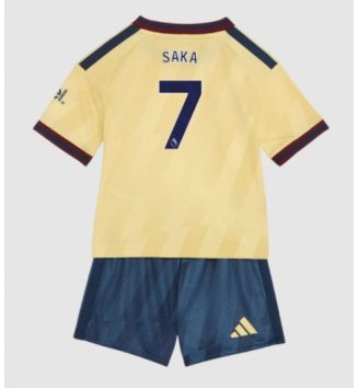 Arsenal Bukayo Saka #7 Derde tenue Kids 2026-27 Voetbalshirt Korte Mouw + Shorts