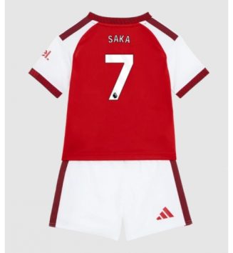 Arsenal Bukayo Saka #7 Thuis tenue Kids 2026-27 Voetbalshirt Korte Mouw + Shorts