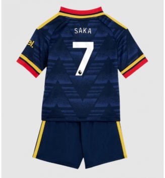 Arsenal Bukayo Saka #7 Uit tenue Kids 2026-27 Voetbalshirt Korte Mouw + Shorts