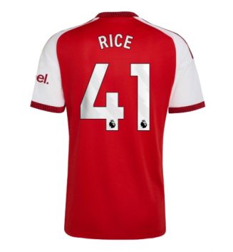 Arsenal Declan Rice #41 Thuis tenue 2026-27 Voetbalshirt Korte Mouw Arsenal Declan Rice #41 Thuis tenue 2026-27 Voetbalshirt Korte Mouw