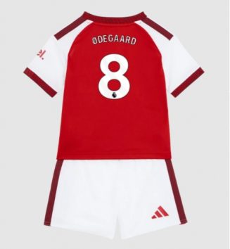 Arsenal Martin Odegaard #8 Thuis tenue Kids 2026-27 Voetbalshirt Korte Mouw + Shorts