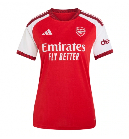 Arsenal Thuis tenue Dames 2026-27 Voetbalshirt Korte Mouw Arsenal Thuis tenue Dames 2026-27 Voetbalshirt Korte Mouw