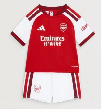 Arsenal Thuis tenue Kids 2026-27 Voetbalshirt Korte Mouw + Shorts