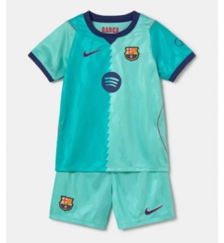 Barcelona Derde tenue Kids 2026-27 Voetbalshirt Korte Mouw + Shorts Barcelona Derde tenue Kids 2026-27 Voetbalshirt Korte Mouw + Shorts