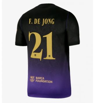 Barcelona Frenkie de Jong #21 Uit tenue 2026-27 Voetbalshirt Korte Mouw