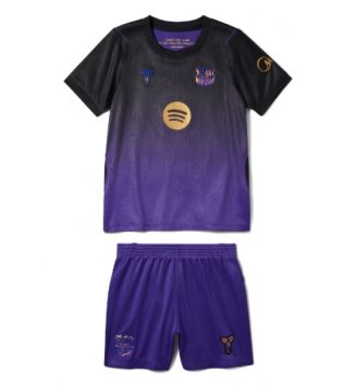 Barcelona Uit tenue Kids 2026-27 Voetbalshirt Korte Mouw + Shorts Barcelona Uit tenue Kids 2026-27 Voetbalshirt Korte Mouw + Shorts