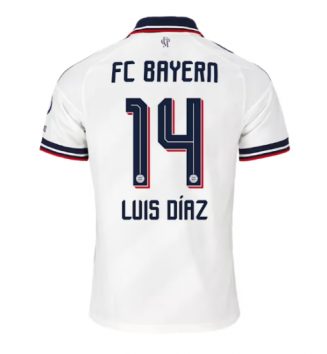 Bayern Munich Luis Diaz #14 Uit tenue 2026-27 Voetbalshirt Korte Mouw