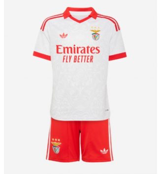 Benfica Uit tenue Kids 2026-27 Voetbalshirt Korte Mouw + Shorts Benfica Uit tenue Kids 2026-27 Voetbalshirt Korte Mouw + Shorts