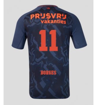 Feyenoord Goncalo Borges #11 Derde tenue 2026-27 Voetbalshirt Korte Mouw Feyenoord Goncalo Borges #11 Derde tenue 2026-27 Voetbalshirt Korte Mouw