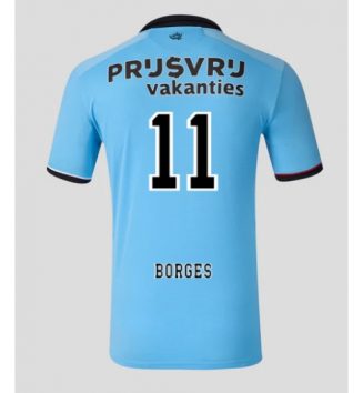 Feyenoord Goncalo Borges #11 Uit tenue 2026-27 Voetbalshirt Korte Mouw Feyenoord Goncalo Borges #11 Uit tenue 2026-27 Voetbalshirt Korte Mouw