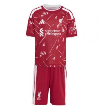 Liverpool Thuis tenue Kids 2026-27 Voetbalshirt Korte Mouw + Shorts