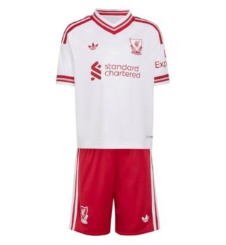 Liverpool Uit tenue Kids 2026-27 Voetbalshirt Korte Mouw + Shorts