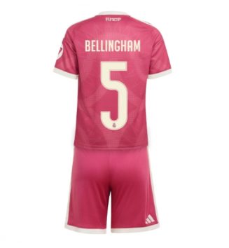 Real Madrid Jude Bellingham #5 Derde tenue Kids 2026-27 Voetbalshirt Korte Mouw + Shorts