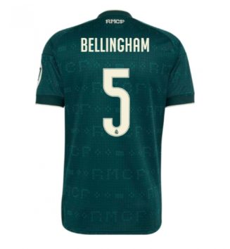 Real Madrid Jude Bellingham #5 Uit tenue 2026-27 Voetbalshirt Korte Mouw