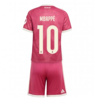 Real Madrid Kylian Mbappe #10 Derde tenue Kids 2026-27 Voetbalshirt Korte Mouw + Shorts