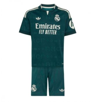 Real Madrid Uit tenue Kids 2026-27 Voetbalshirt Korte Mouw + Shorts Real Madrid Uit tenue Kids 2026-27 Voetbalshirt Korte Mouw + Shorts