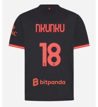 AC Milan Christopher Nkunku #18 Derde tenue 2026-27 Voetbalshirt Korte Mouw AC Milan Christopher Nkunku #18 Derde tenue 2026-27 Voetbalshirt Korte Mouw
