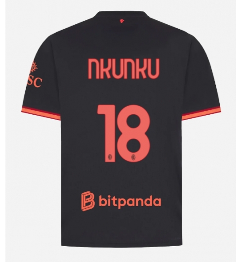 AC Milan Christopher Nkunku #18 Derde tenue 2026-27 Voetbalshirt Korte Mouw AC Milan Christopher Nkunku #18 Derde tenue 2026-27 Voetbalshirt Korte Mouw