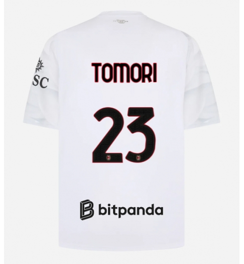 AC Milan Fikayo Tomori #23 Uit tenue 2026-27 Voetbalshirt Korte Mouw AC Milan Fikayo Tomori #23 Uit tenue 2026-27 Voetbalshirt Korte Mouw