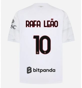 AC Milan Rafael Leao #10 Uit tenue 2026-27 Voetbalshirt Korte Mouw AC Milan Rafael Leao #10 Uit tenue 2026-27 Voetbalshirt Korte Mouw