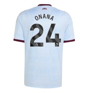 Aston Villa Amadou Onana #24 Derde tenue 2026-27 Voetbalshirt Korte Mouw Aston Villa Amadou Onana #24 Derde tenue 2026-27 Voetbalshirt Korte Mouw