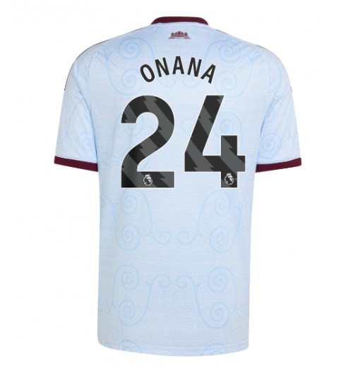 Aston Villa Amadou Onana #24 Derde tenue 2026-27 Voetbalshirt Korte Mouw Aston Villa Amadou Onana #24 Derde tenue 2026-27 Voetbalshirt Korte Mouw
