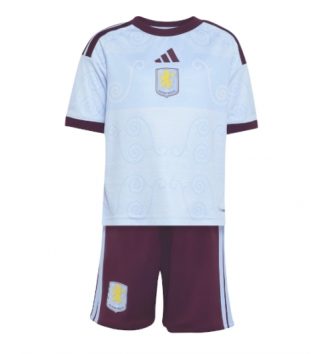 Aston Villa Derde tenue Kids 2026-27 Voetbalshirt Korte Mouw + Shorts