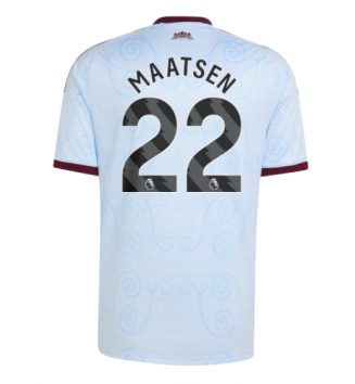 Aston Villa Ian Maatsen #22 Derde tenue 2026-27 Voetbalshirt Korte Mouw Aston Villa Ian Maatsen #22 Derde tenue 2026-27 Voetbalshirt Korte Mouw