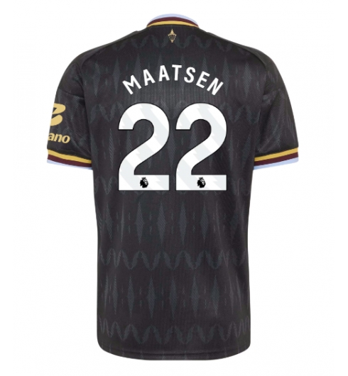 Aston Villa Ian Maatsen #22 Uit tenue 2026-27 Voetbalshirt Korte Mouw Aston Villa Ian Maatsen #22 Uit tenue 2026-27 Voetbalshirt Korte Mouw