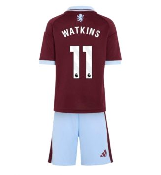 Aston Villa Ollie Watkins #11 Thuis tenue Kids 2026-27 Voetbalshirt Korte Mouw + Shorts