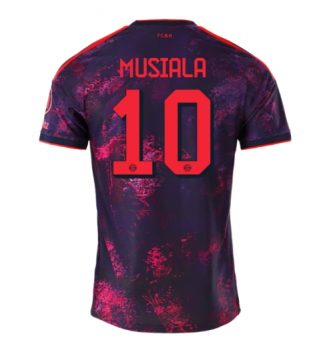 Bayern Munich Jamal Musiala #10 Derde tenue 2026-27 Voetbalshirt Korte Mouw Bayern Munich Jamal Musiala #10 Derde tenue 2026-27 Voetbalshirt Korte Mouw