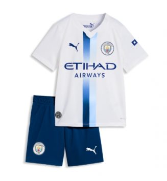 Manchester City Derde tenue Kids 2026-27 Voetbalshirt Korte Mouw + Shorts