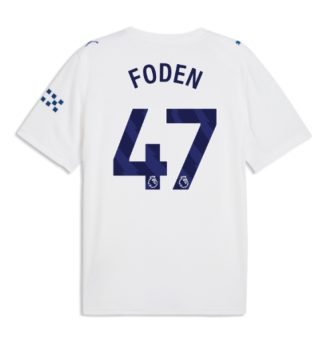 Manchester City Phil Foden #47 Derde tenue 2026-27 Voetbalshirt Korte Mouw