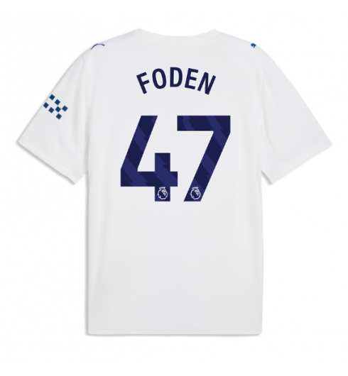 Manchester City Phil Foden #47 Derde tenue 2026-27 Voetbalshirt Korte Mouw Manchester City Phil Foden #47 Derde tenue 2026-27 Voetbalshirt Korte Mouw