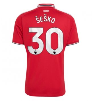 Manchester United Benjamin Sesko #30 Thuis tenue 2026-27 Voetbalshirt Korte Mouw