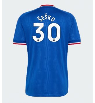 Manchester United Benjamin Sesko #30 Uit tenue 2026-27 Voetbalshirt Korte Mouw