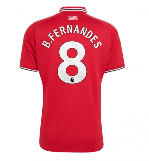 Manchester United Bruno Fernandes #8 Thuis tenue 2026-27 Voetbalshirt Korte Mouw Manchester United Bruno Fernandes #8 Thuis tenue 2026-27 Voetbalshirt Korte Mouw