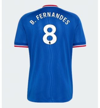 Manchester United Bruno Fernandes #8 Uit tenue 2026-27 Voetbalshirt Korte Mouw