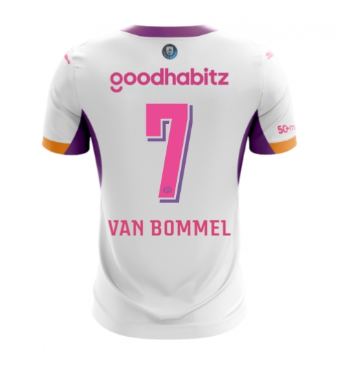 PSV Eindhoven Ruben van Bommel #7 Uit tenue 2026-27 Voetbalshirt Korte Mouw PSV Eindhoven Ruben van Bommel #7 Uit tenue 2026-27 Voetbalshirt Korte Mouw